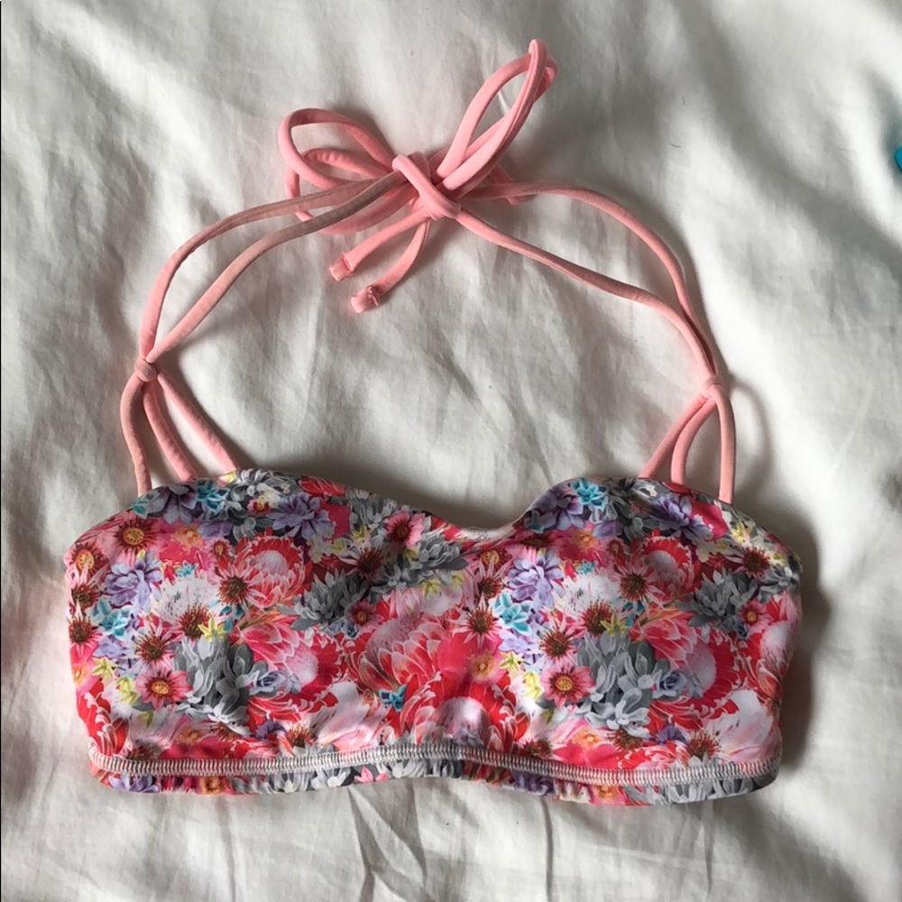 Lululemon Floral Halter Sportsbra Size 4
